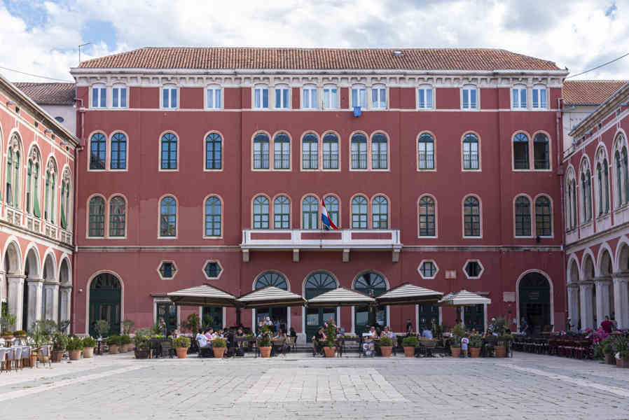 Croacia - Split 67 - plaza de la República